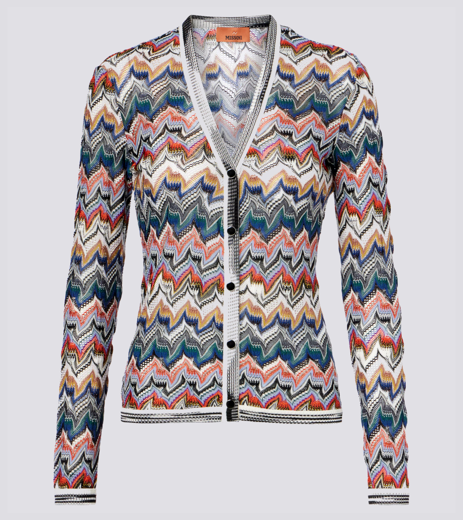 Cardigan in pizzo