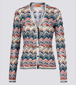 Cardigan in pizzo