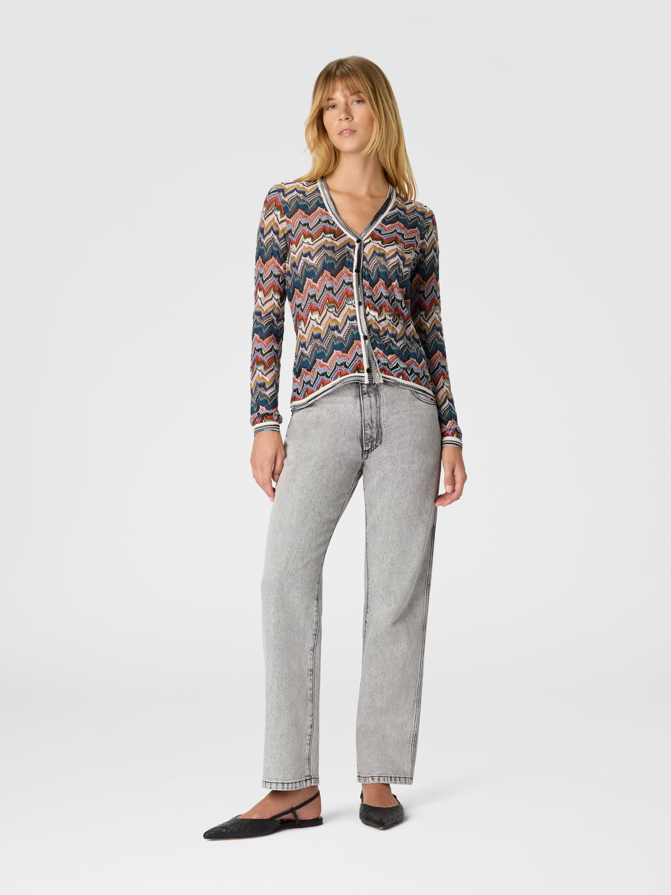 Cardigan in pizzo