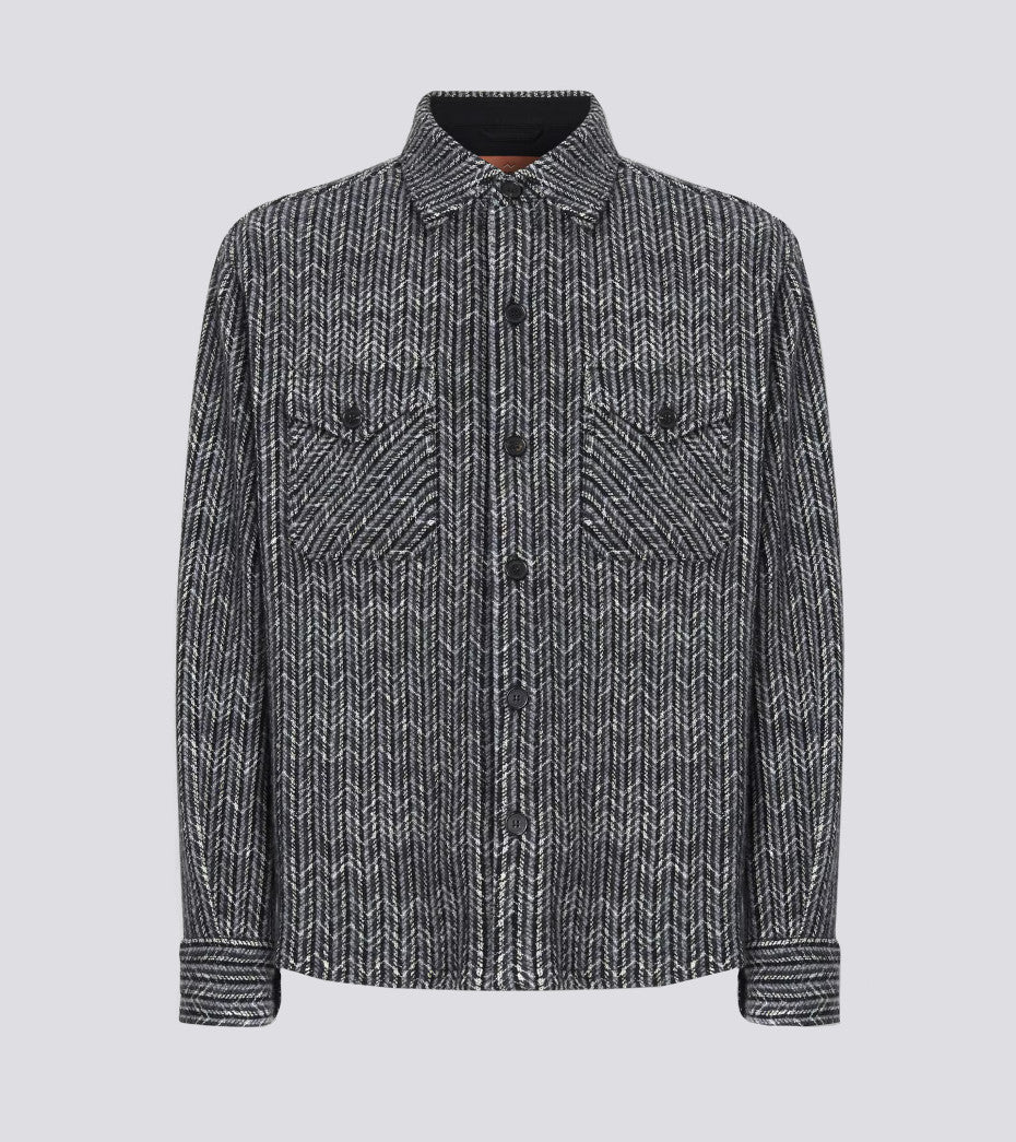Overshirt zigzag