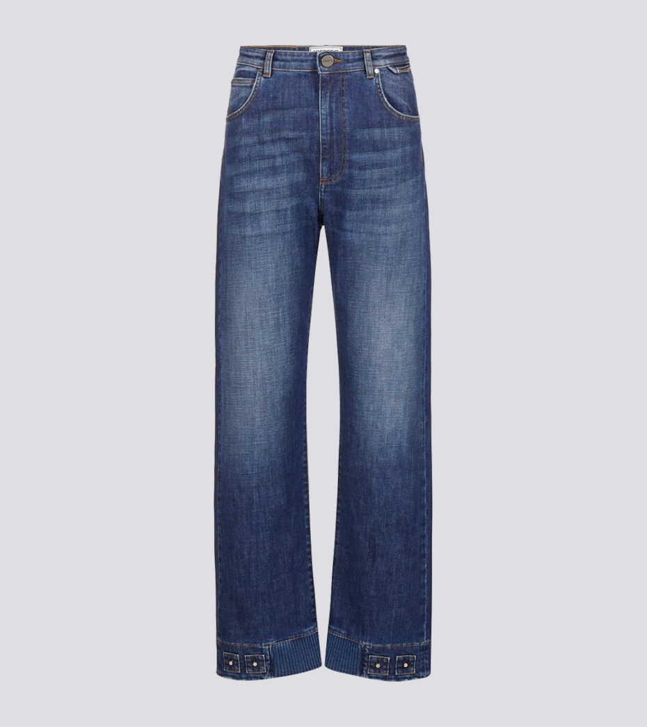 Denim stone washed