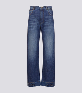 Denim stone washed