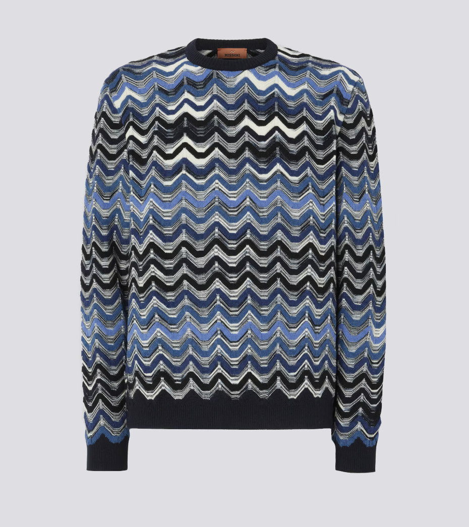 Maglia zigzag geometrico