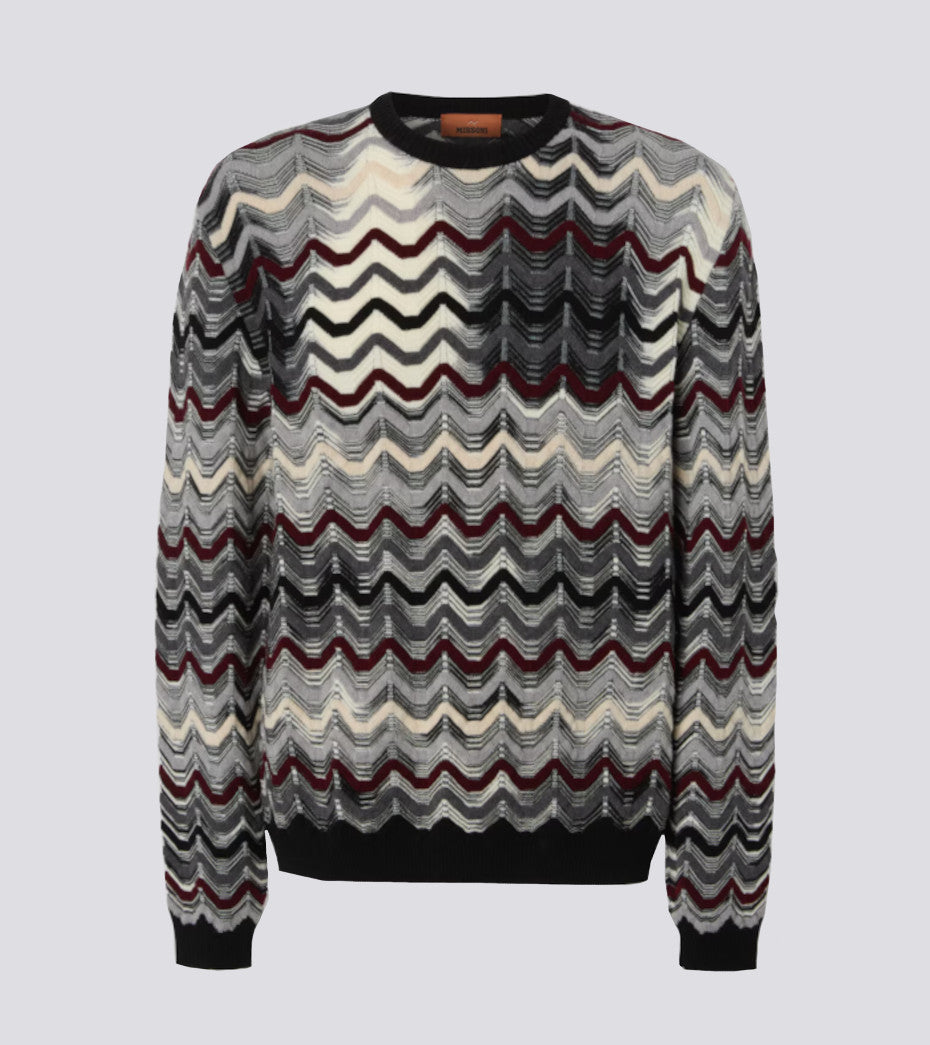 Maglia zigzag geometrico