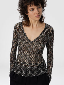 Maglia in pizzo