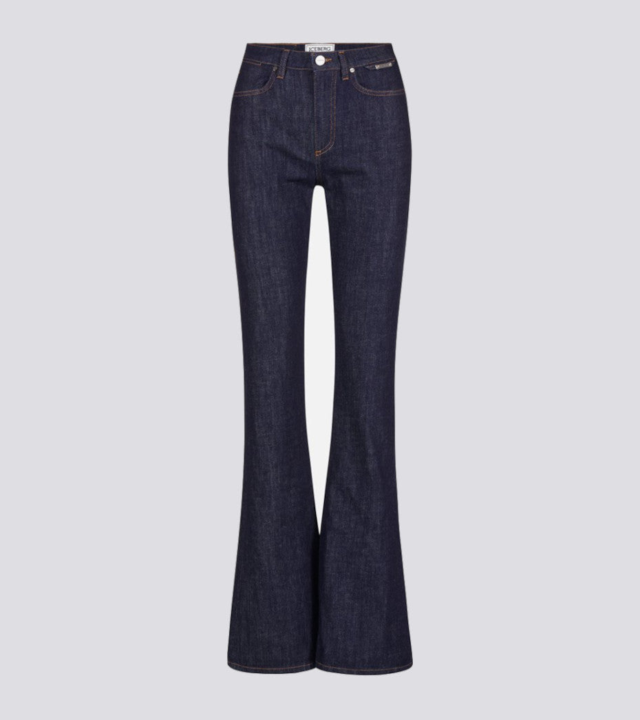 Denim Skinny Flare